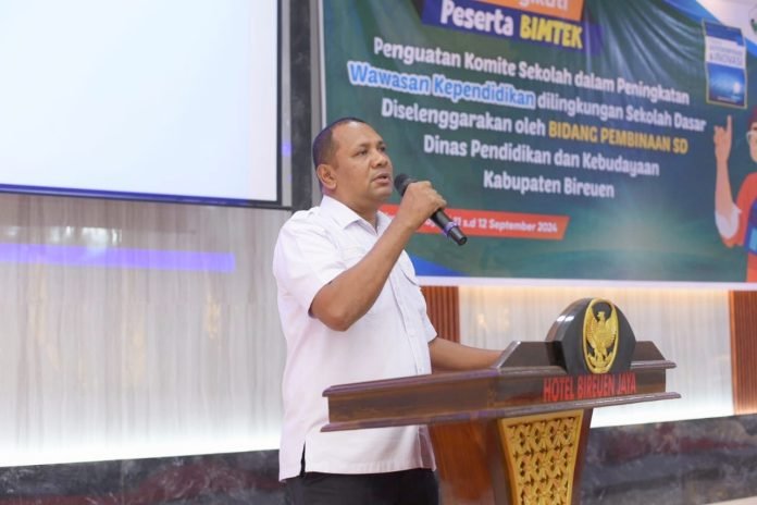 233 Komite Sekolah Jenjang SD di Bireuen Ikuti Bimtek